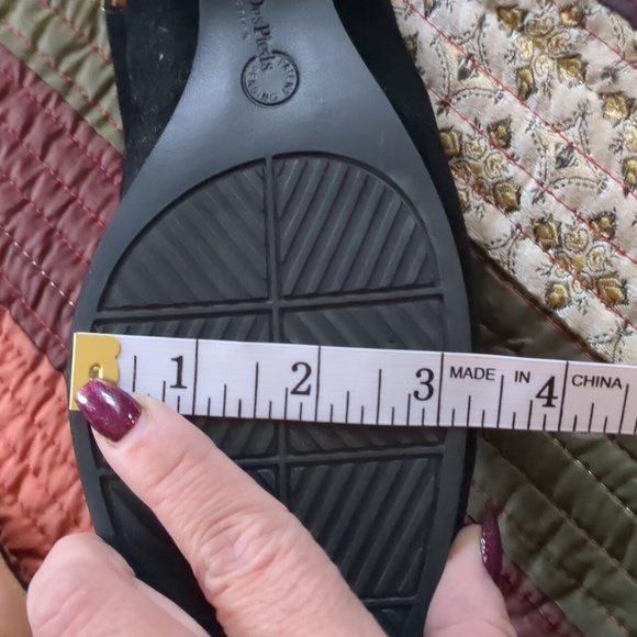 L'AMOUR DES PIEDS* Cloud like memory foam genuine suede leather heels - Picture 15 of 15